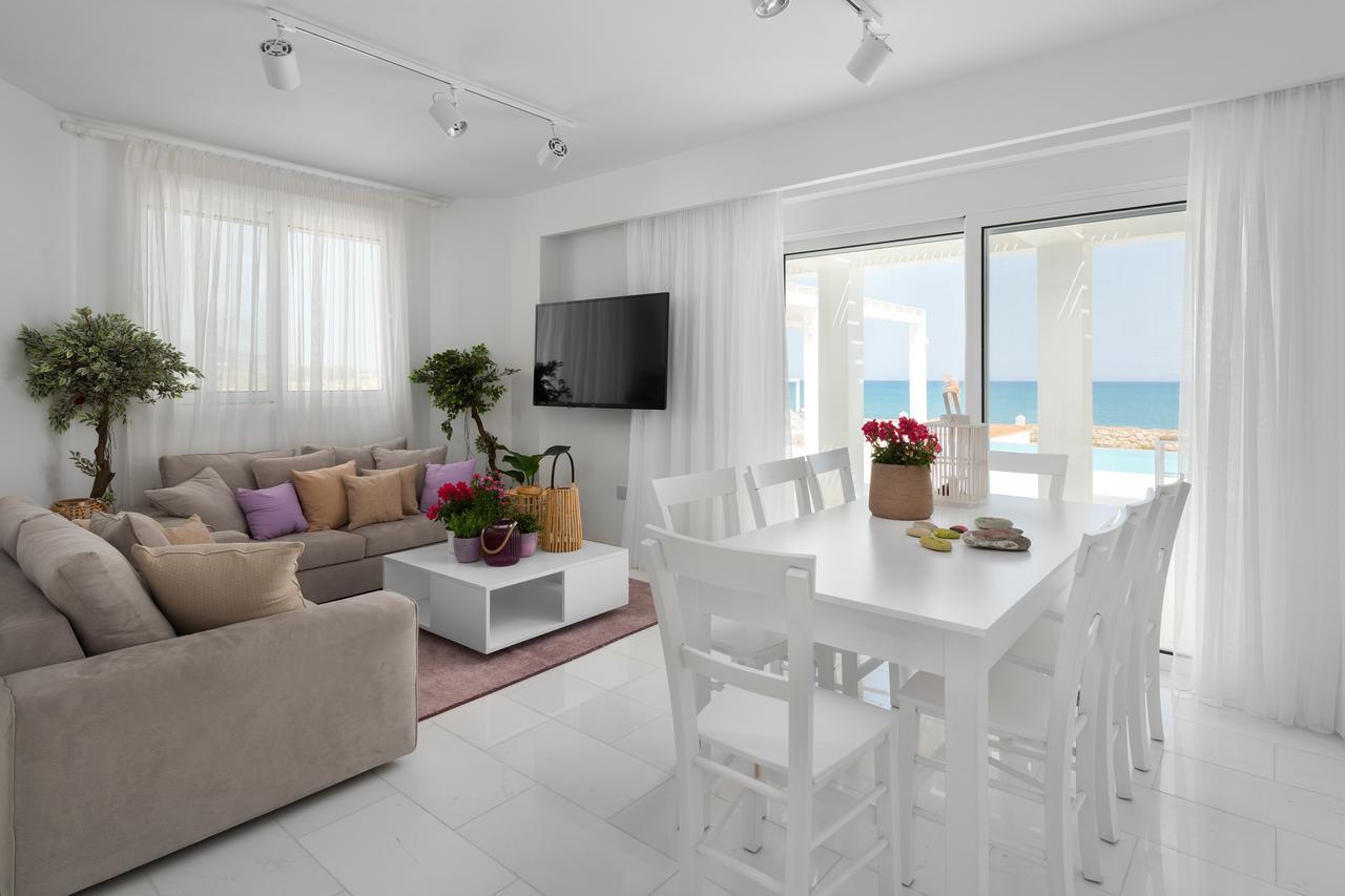 Maria & Nada Beachfront Villas Kolymbia Exteriör bild