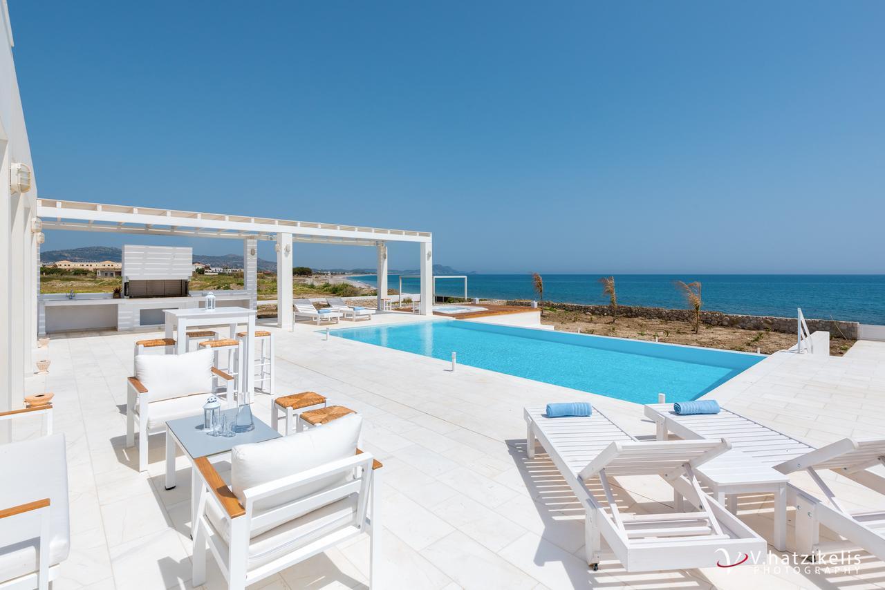 Maria & Nada Beachfront Villas Kolymbia Exteriör bild