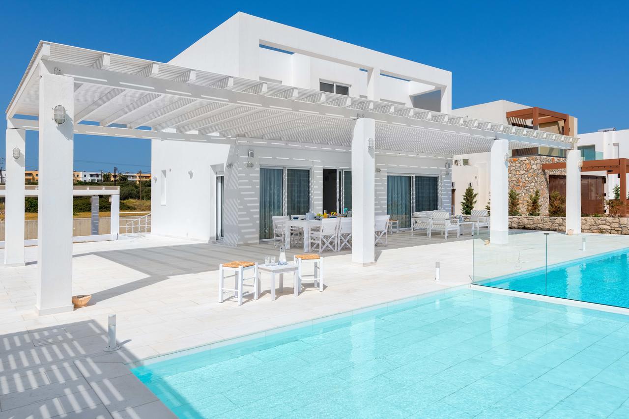Maria & Nada Beachfront Villas Kolymbia Exteriör bild
