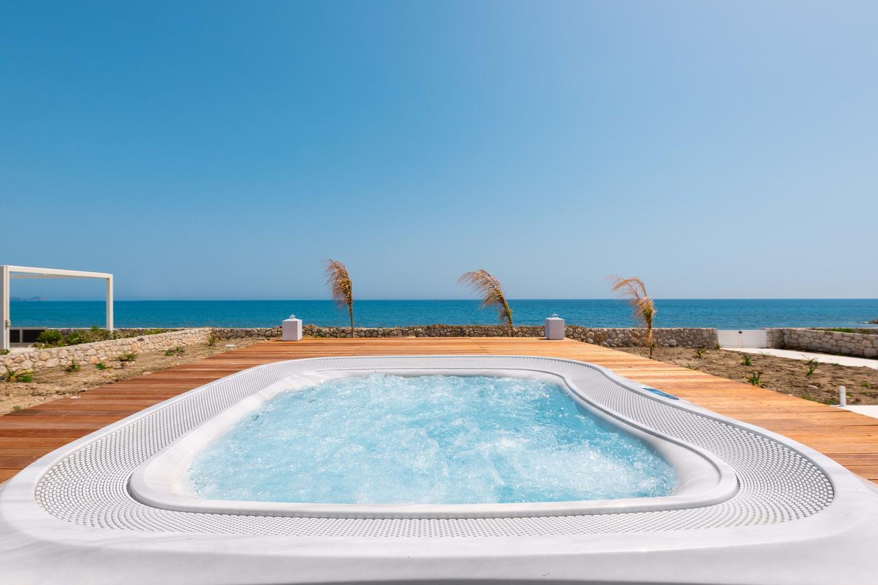Maria & Nada Beachfront Villas Kolymbia Exteriör bild