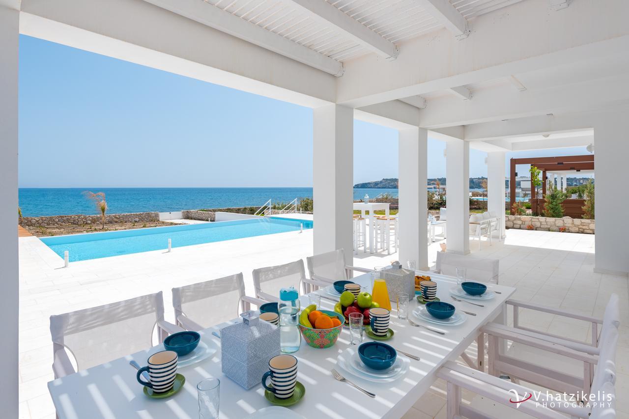 Maria & Nada Beachfront Villas Kolymbia Exteriör bild