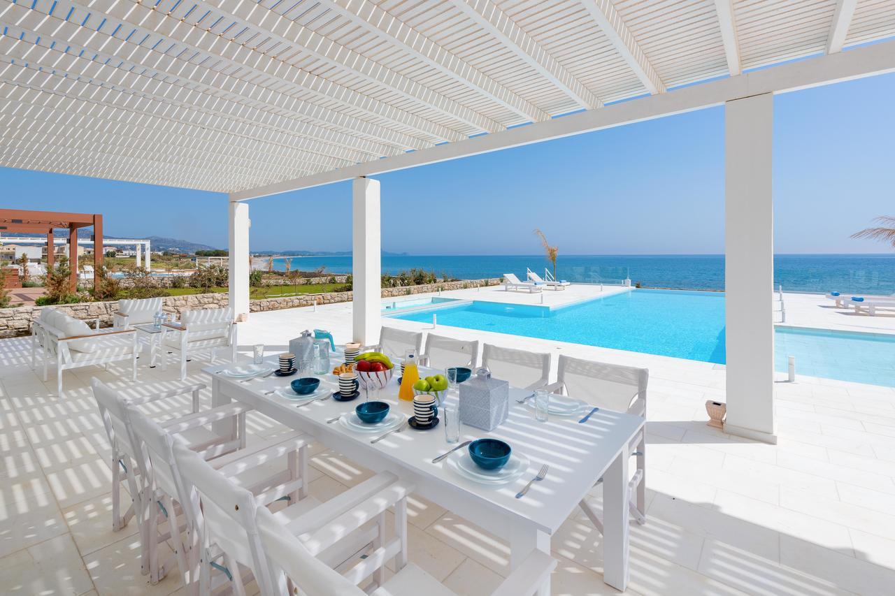 Maria & Nada Beachfront Villas Kolymbia Exteriör bild