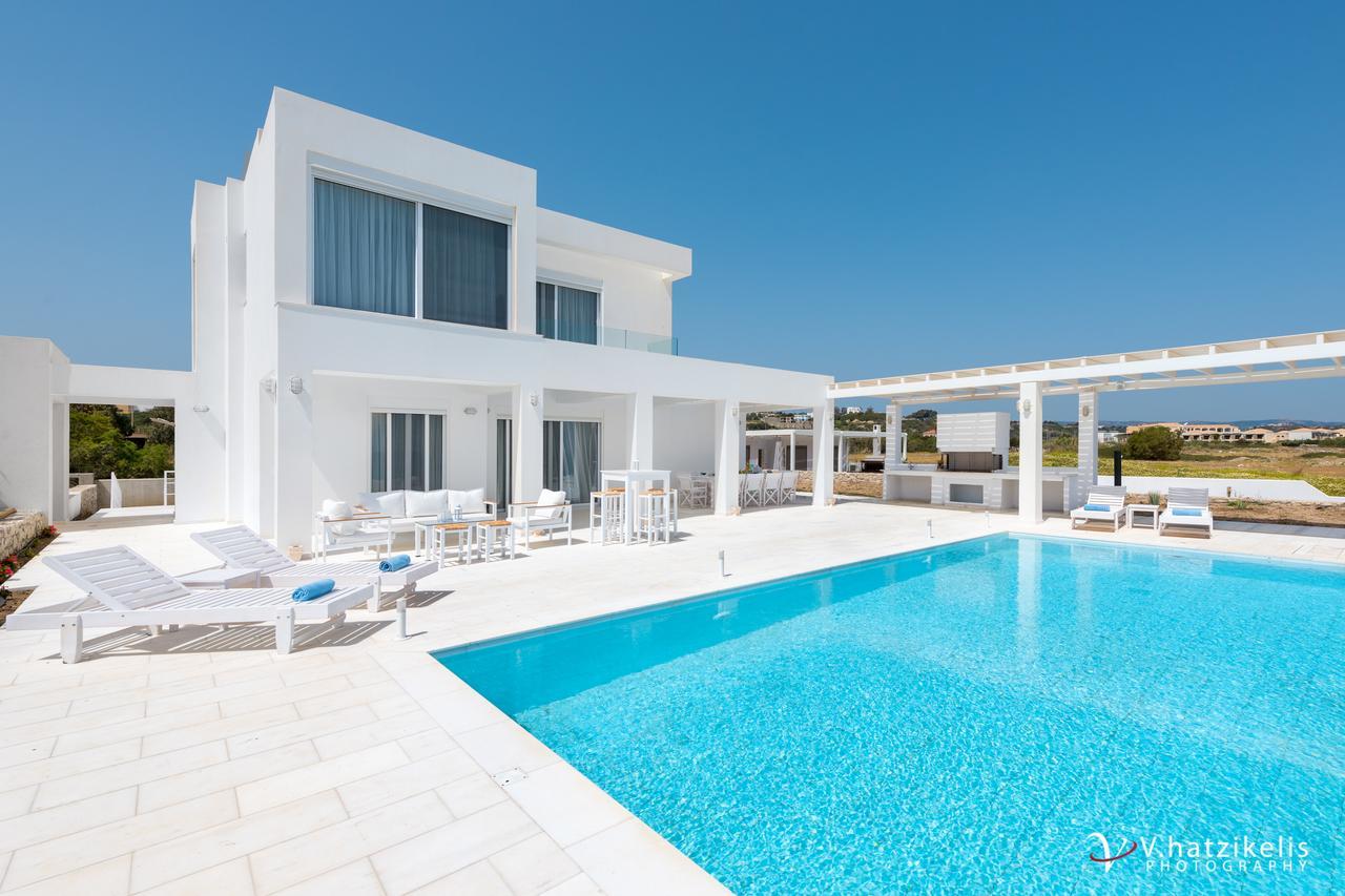 Maria & Nada Beachfront Villas Kolymbia Exteriör bild
