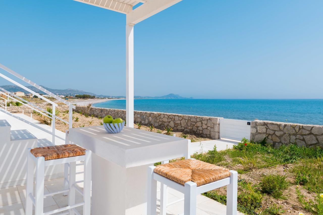 Maria & Nada Beachfront Villas Kolymbia Exteriör bild