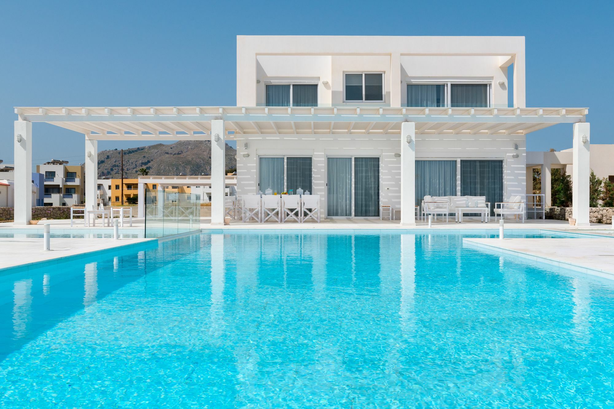 Maria & Nada Beachfront Villas Kolymbia Exteriör bild