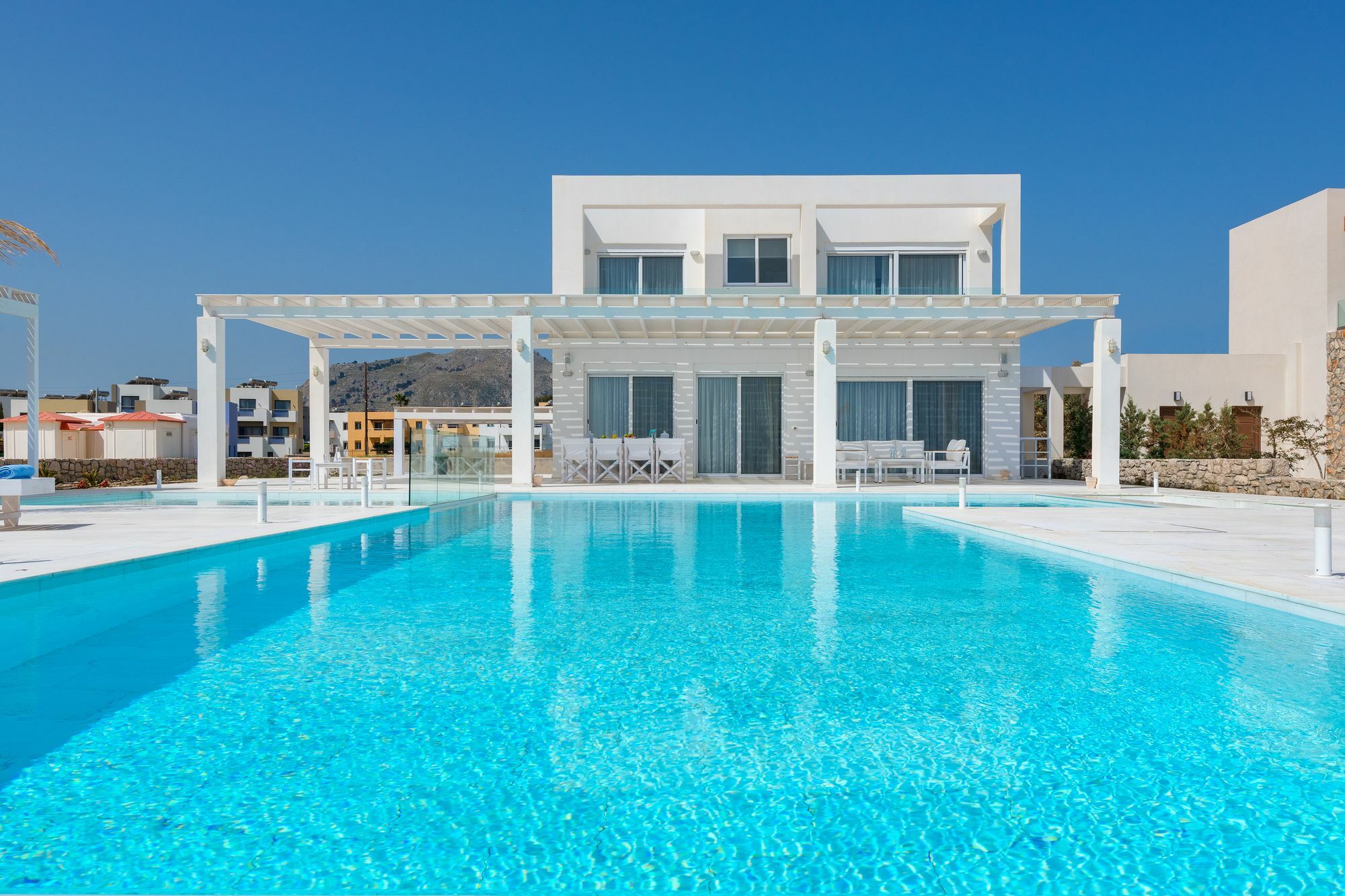 Maria & Nada Beachfront Villas Kolymbia Exteriör bild